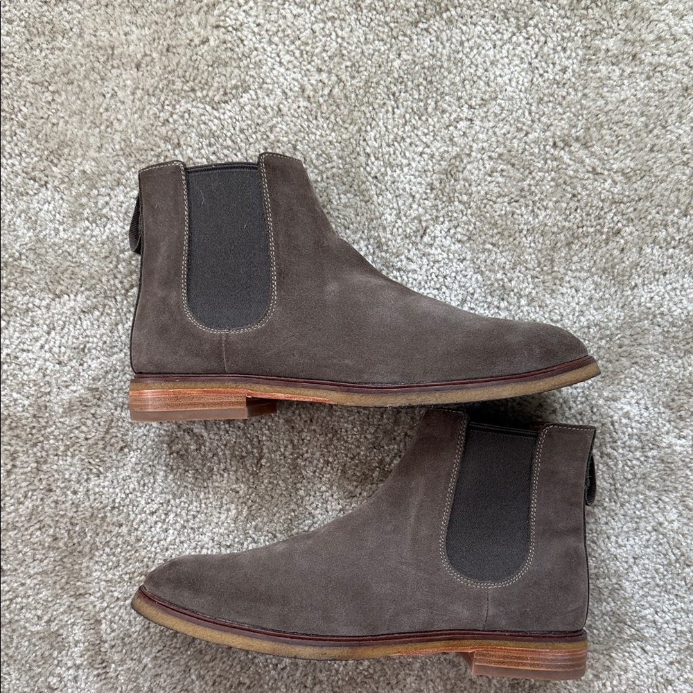 Men's Clarke Suede Chelsea Boots
